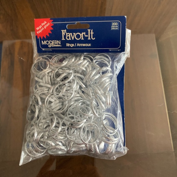 MODERN ROMANCE | Favour it Rings 200 pcs - Picture 2 of 2